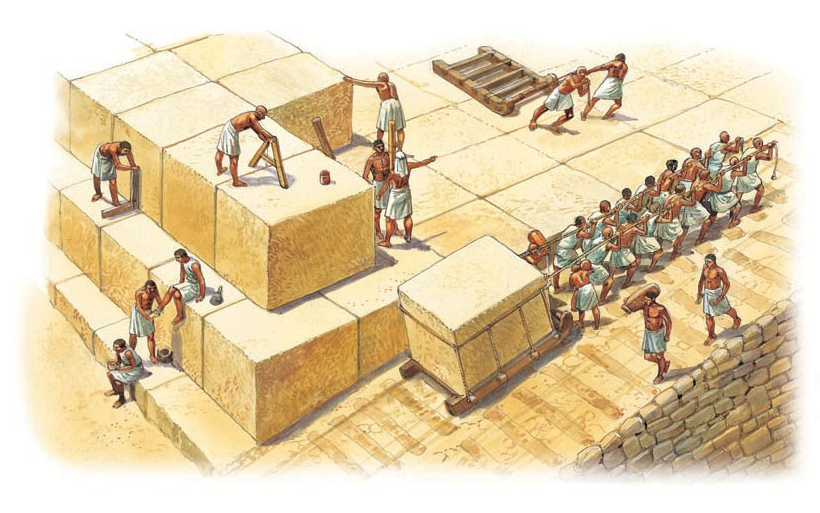 How the Great Pyramids Were Built