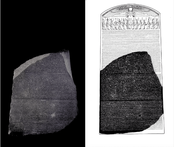 Recreation of the Rosetta Stone