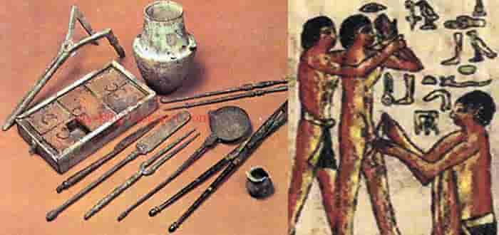 ancient egyptian medicine tools