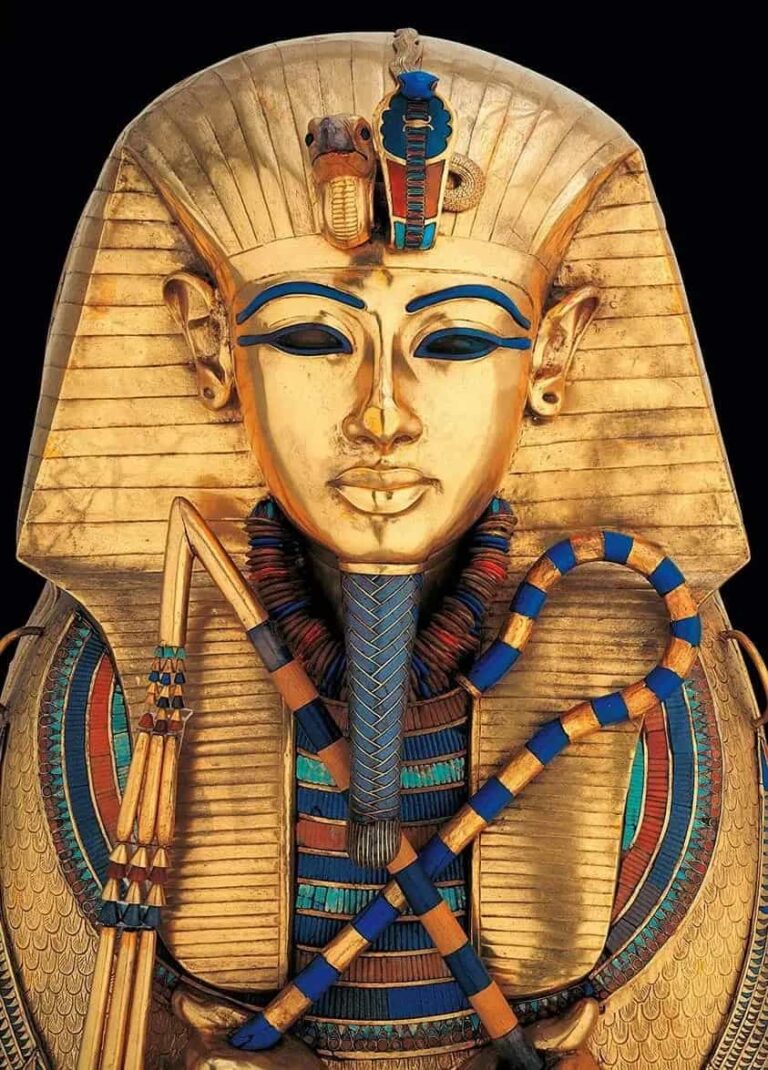 The Innermost Gold Coffin Of Tutankhamun