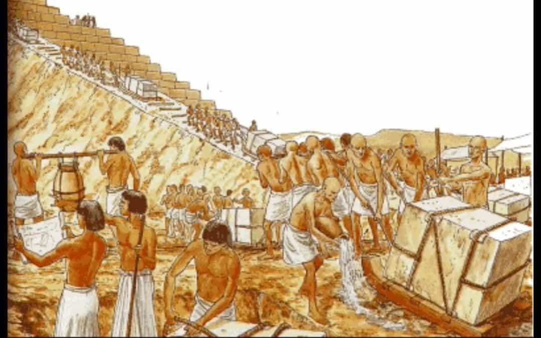 A Day in the life of the pyramid builders in Ancient Egypt