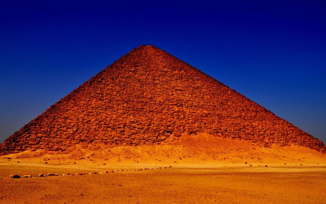 Inside the Red Pyramid of Sneferu