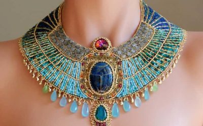Photos of Lavish Pieces of ancient Egyptian jewelry