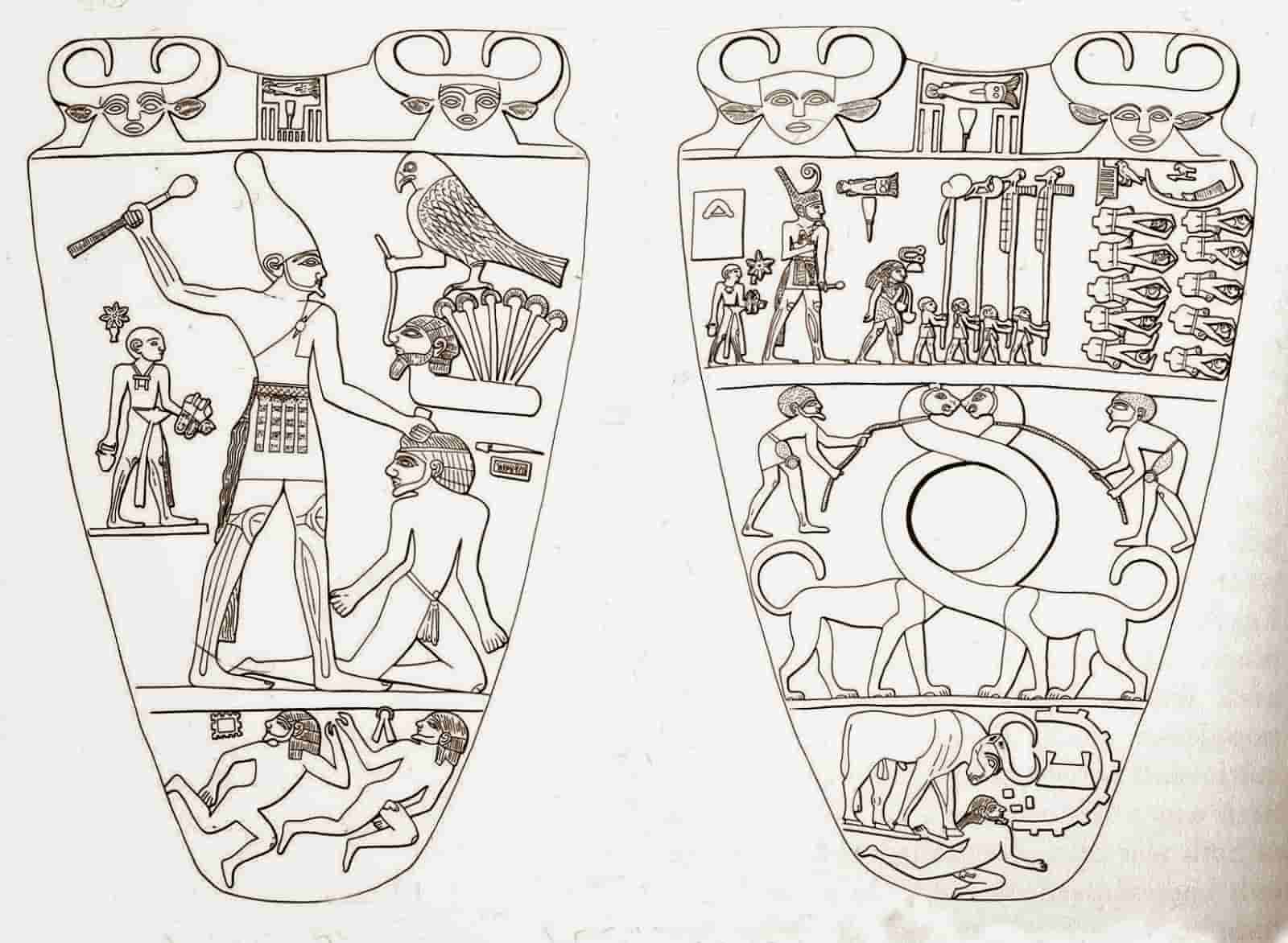 Palette of Narmer Description