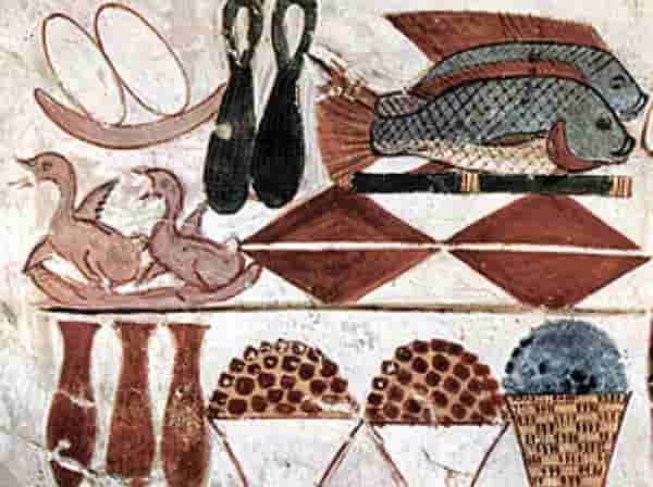 Food of the ancient Egypt