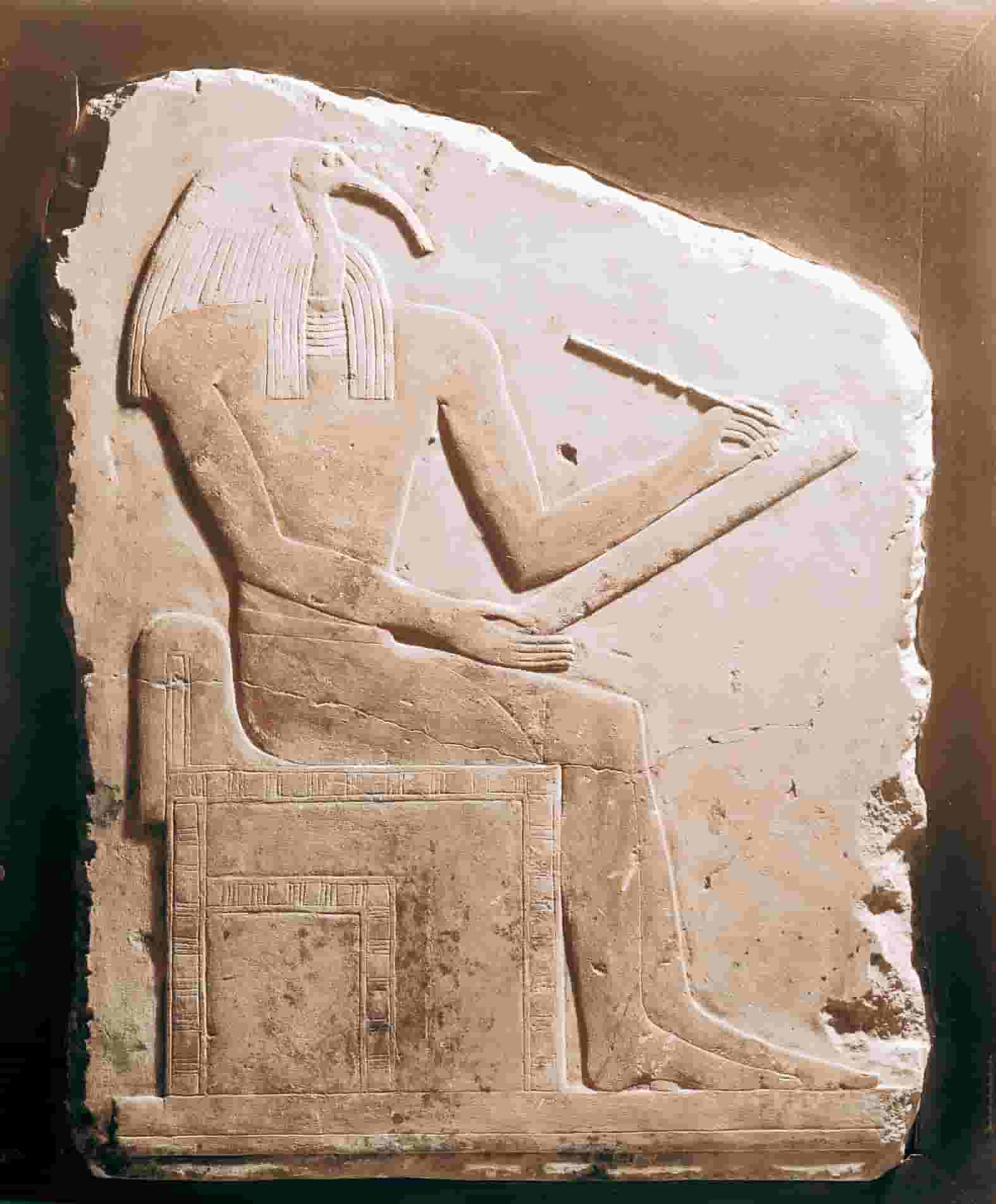 Thoth Egyptian Scribe God Of Wisdom