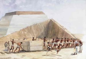 How were the Egyptian Pyramids built?