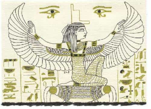 Egyptian Mythology: Isis and the seven scorpions