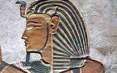 The Nemes, royal headdress of Ancient Egypt