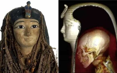 Amenhotep I was mummified with his brain