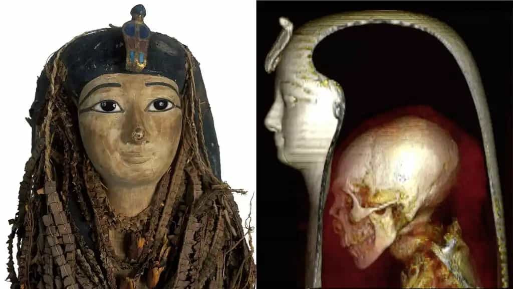 Amenhotep I was mummified with his brain