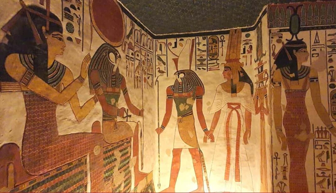 The tomb of queen Nefertari