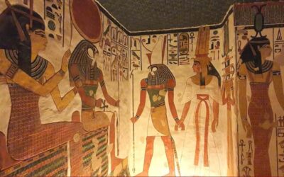 The tomb of queen Nefertari