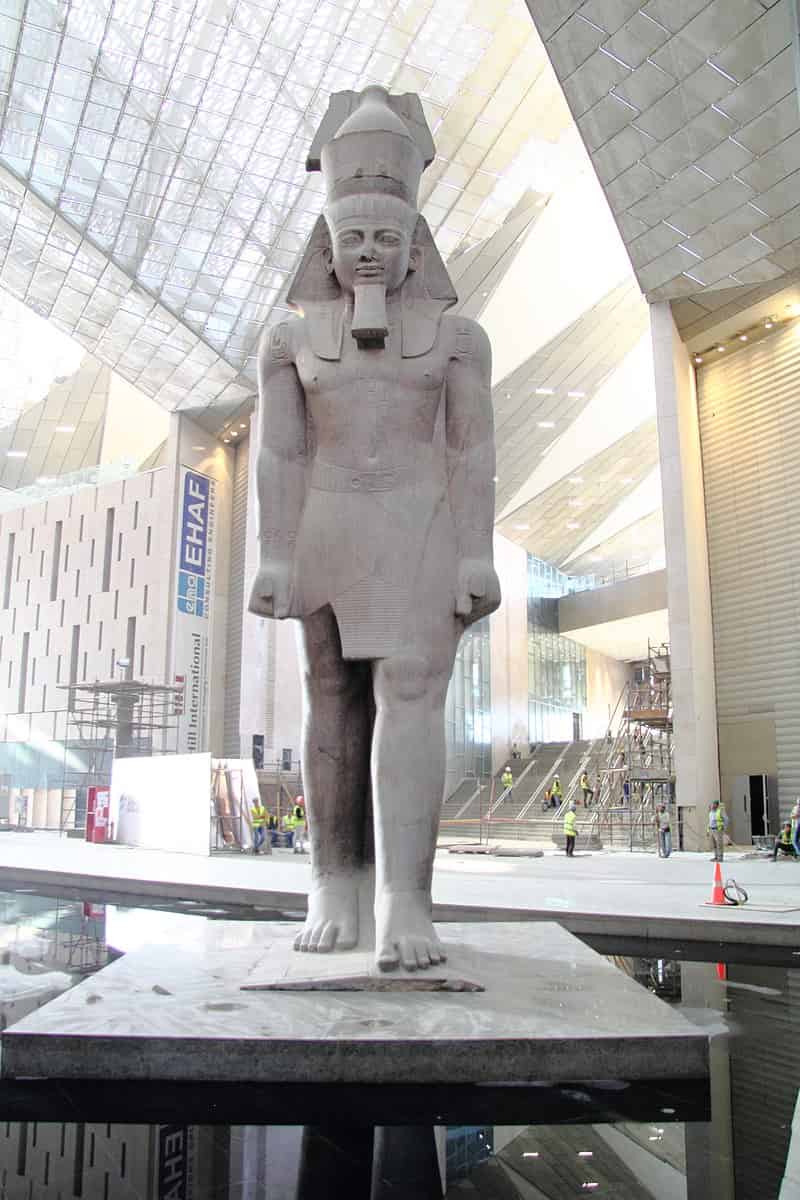The Colossal Statue Of Ramesses Ii