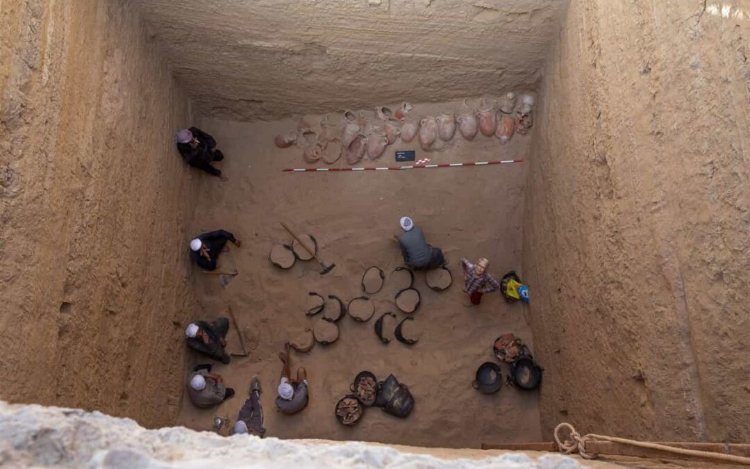 The largest embalming cache ever found in Egypt