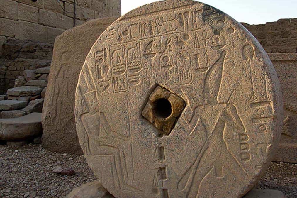 How did the ancient Egyptians drill through granite?