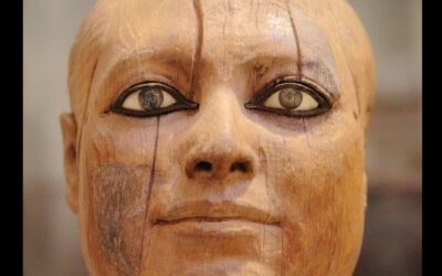 The lifelike statue of Kaaper the scribe is the oldest life-size wooden statue from Ancient Egypt
