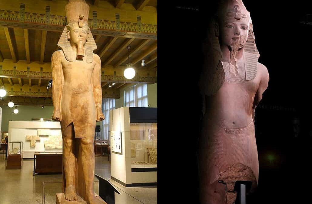 Two Twin Statues of Tutankhamun. Chicago / Cairo