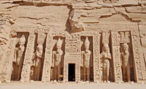 The Temple of Nefertari at Abu Simbel