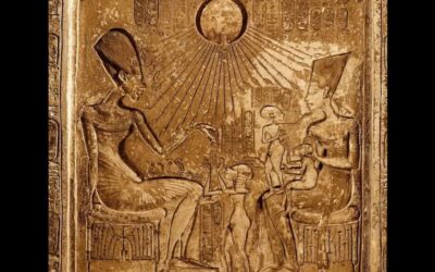 Stela of Akhenaten and his family