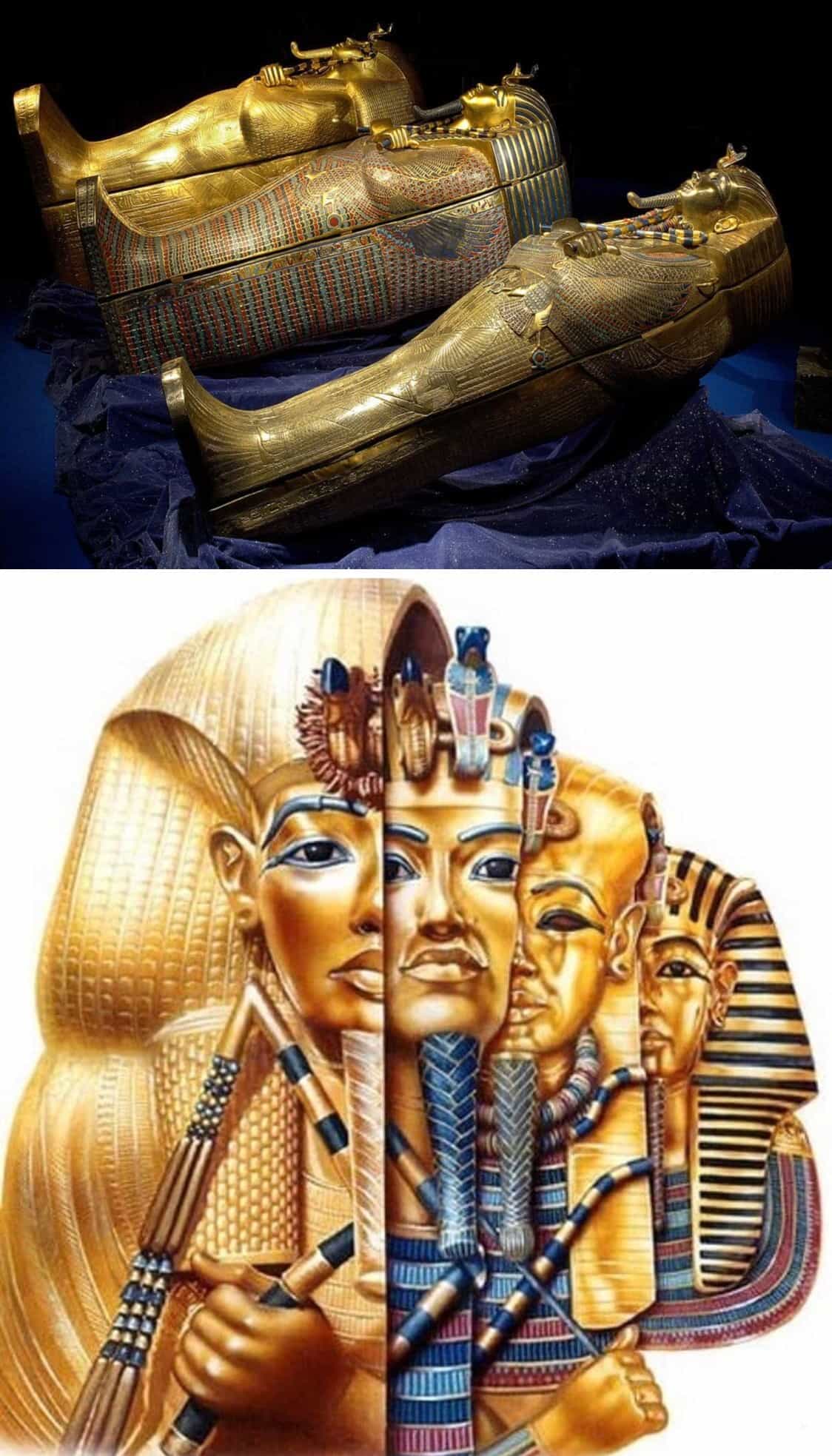 The Innermost Gold Coffin Of Tutankhamun