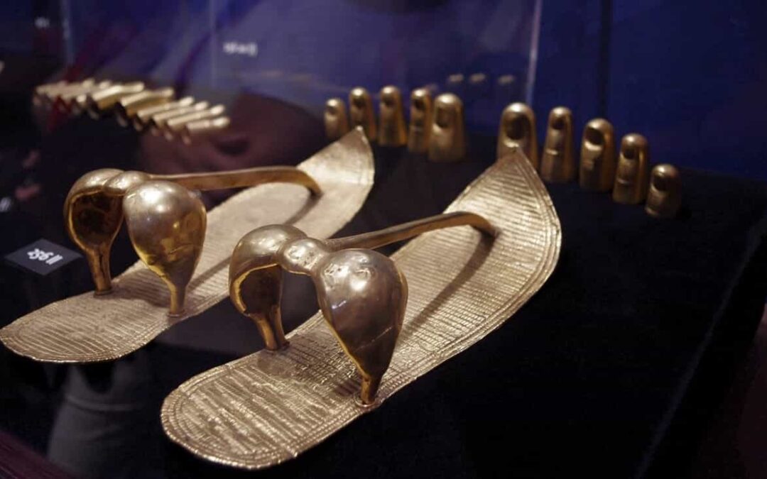 Golden Sandals of Tutankhamun