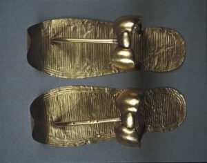 Golden Sandals of Tutankhamun