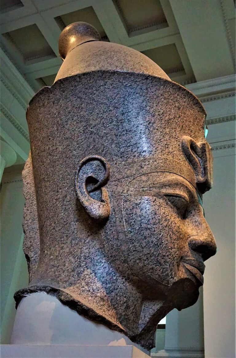 Colossal Head Of Amenhotep III