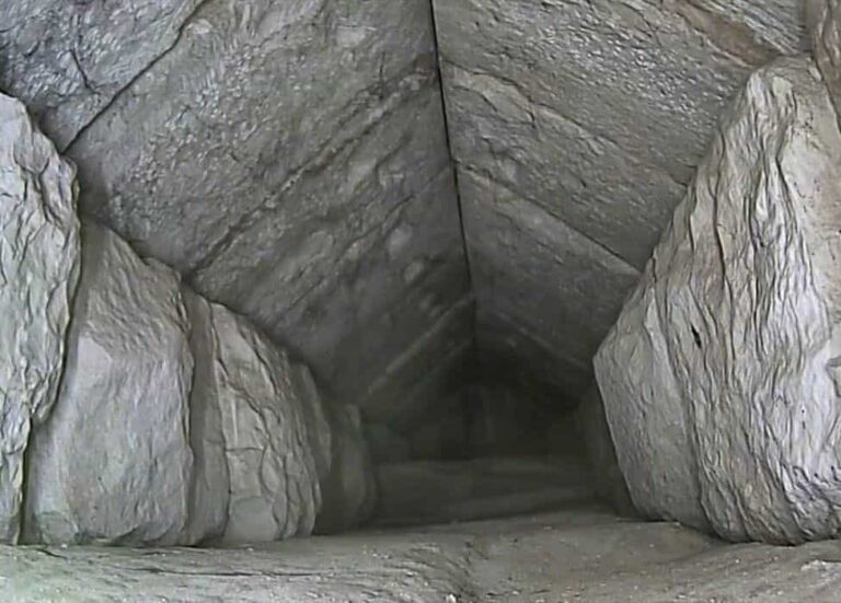 The Discovery of a Hidden Corridor inside the Great Pyramid of Giza