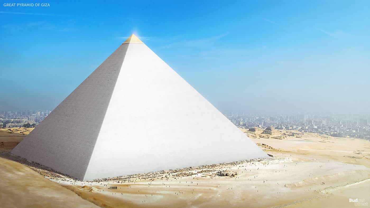 What Did the Ancient Egyptian Pyramids Look Like When They Were Built?