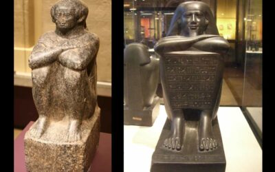 Cube Statue in Ancient Egypt