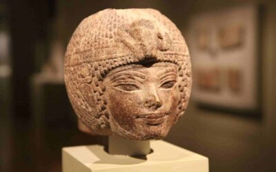 Head of Amenhotep III Wearing the Round Wig