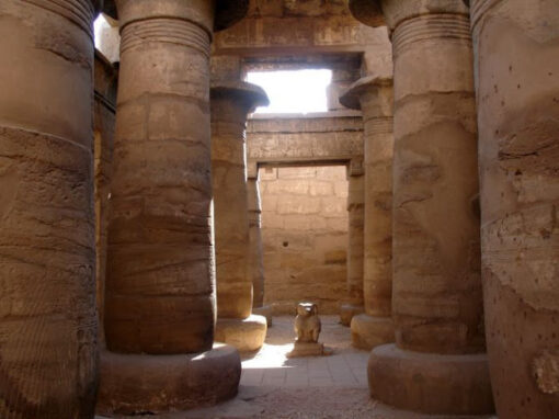 Exploring the Temple of Khonsu at Karnak