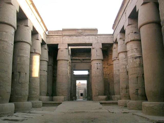 Exploring the Temple of Khonsu at Karnak