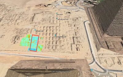 Mysterious Structure Discovered Buried Next to the Pyramids of Giza