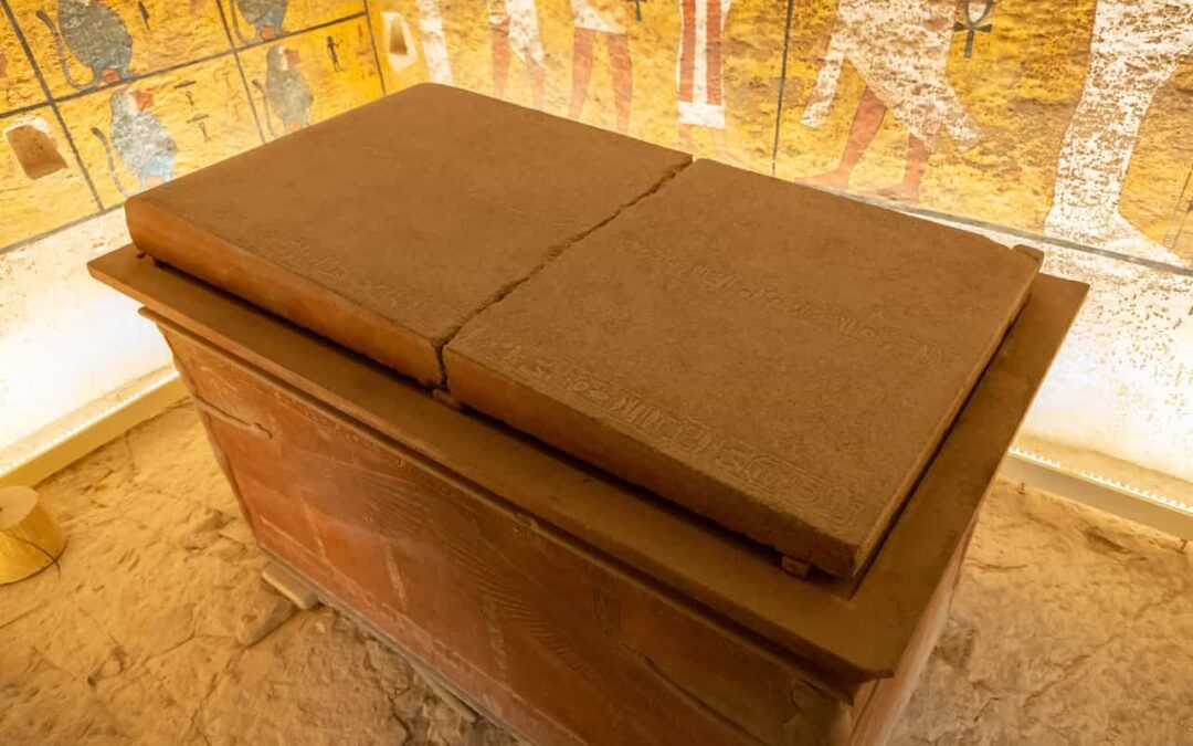 Hidden Secrets Beneath the Golden Chapels: The Stone Sarcophagus of Tutankhamun